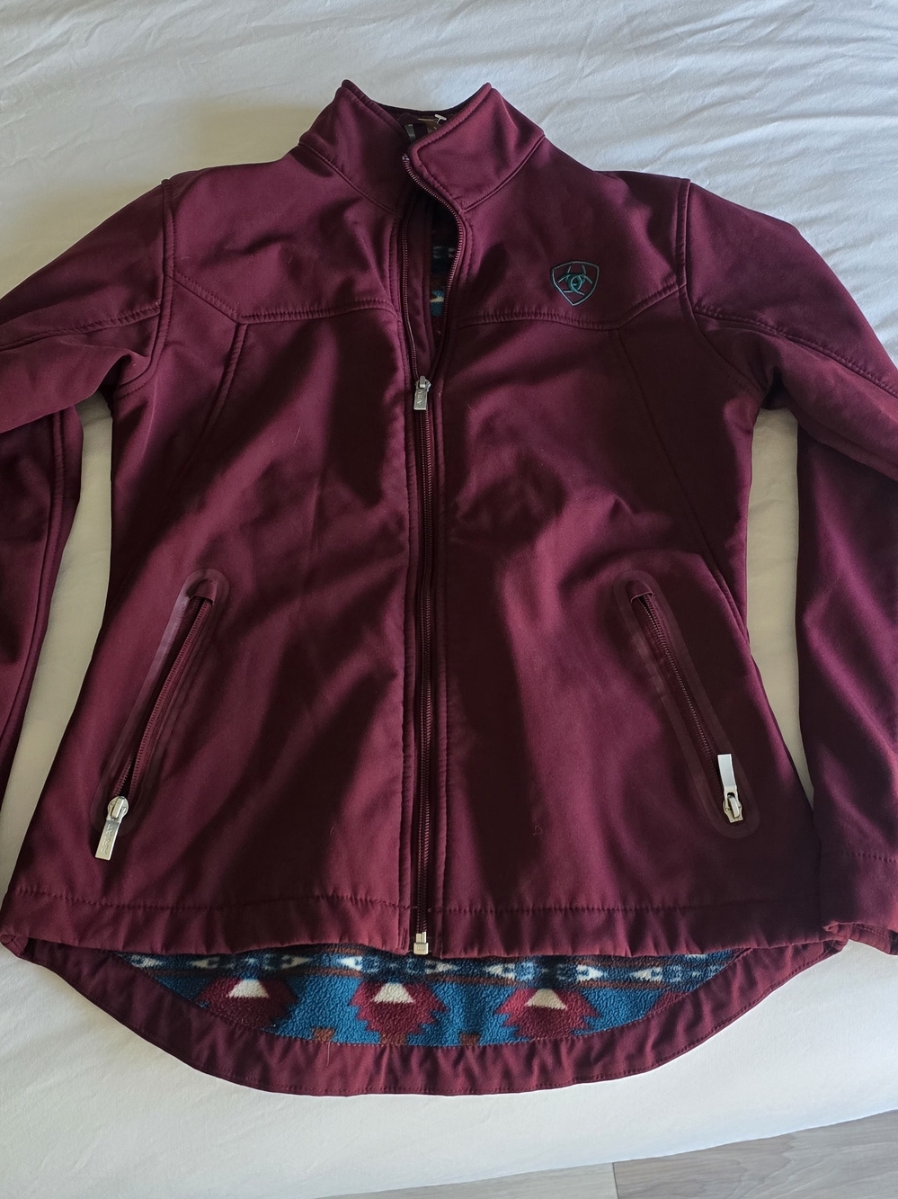 Ariat Burgundy Utility Softshell Jacket